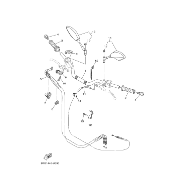 STEERING HANDLE & CABLE