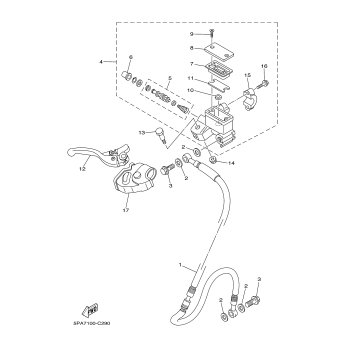 FRONT MASTER CYLINDER