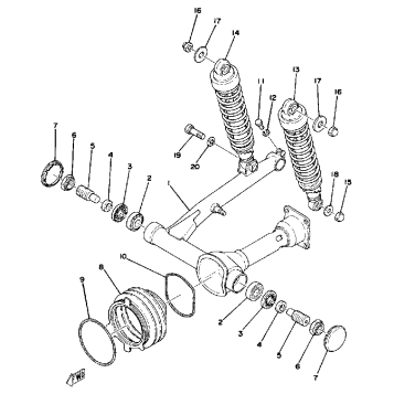 REAR ARM - REAR CUSHION