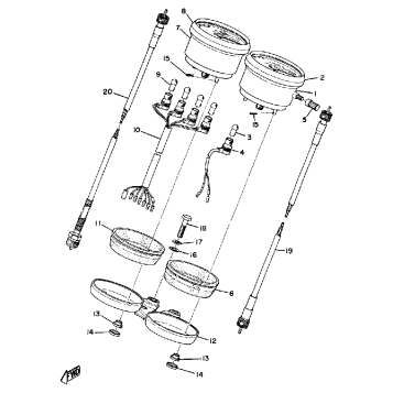 SPEEDOMETER & TACHOMETER