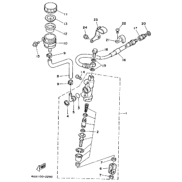 REAR MASTER CYLINDER