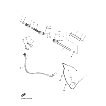STEERING HANDLE & CABLE
