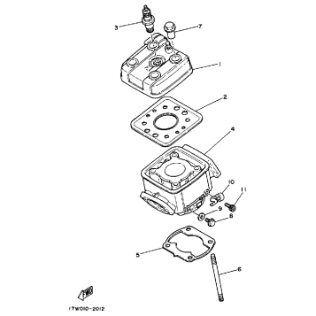 CYLINDER HEAD-CYLINDER