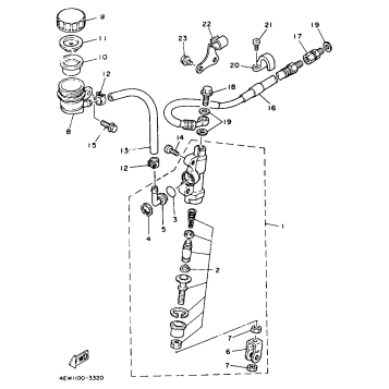 REAR MASTER CYLINDER