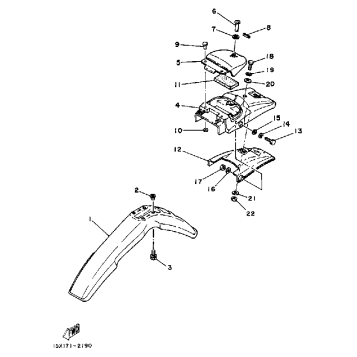 FRONT FENDER - REAR FENDER