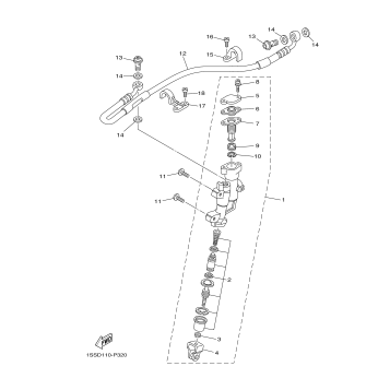 REAR MASTER CYLINDER