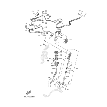 REAR MASTER CYLINDER