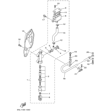 REAR MASTER CYLINDER