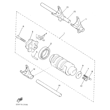 SHIFT CAM SHIFT FORK
