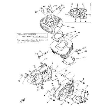CRANKCASE - CYLINDER