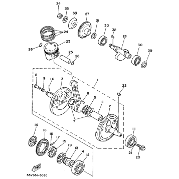 CRANKSHAFT PISTON