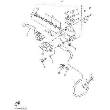 FRONT MASTER CYLINDER