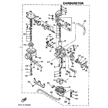 CARBURETOR (NON-CALIFORNIA MODEL)