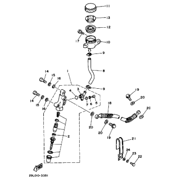 REAR MASTER CYLINDER