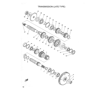 TRANSMISSION LATE TYPE