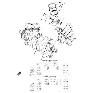 CRANKSHAFT PISTON