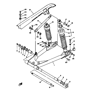 REAR ARM REAR CUSHION