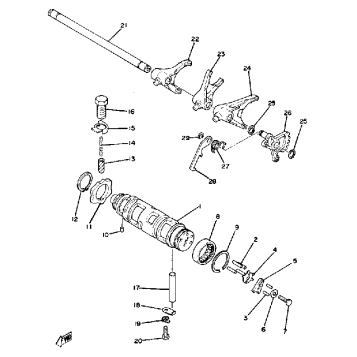 SHIFT CAM - SHIFT FORK