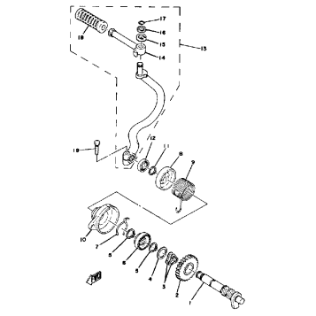 KICK - STARTER LB50PG - PH - PJ