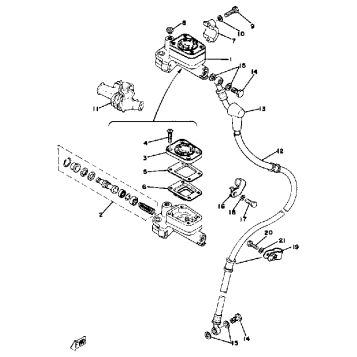 FRONT MASTER CYLINDER