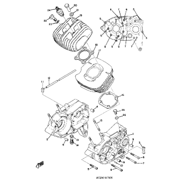 CRANKCASE - CYLINDER