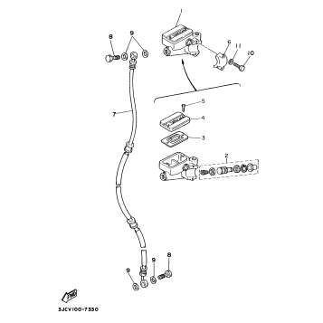 FRONT MASTER CYLINDER