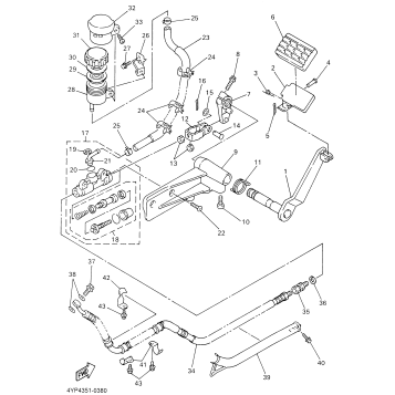 REAR MASTER CYLINDER