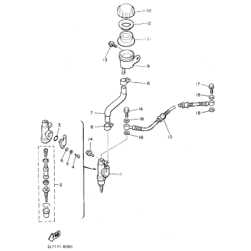REAR MASTER CYLINDER