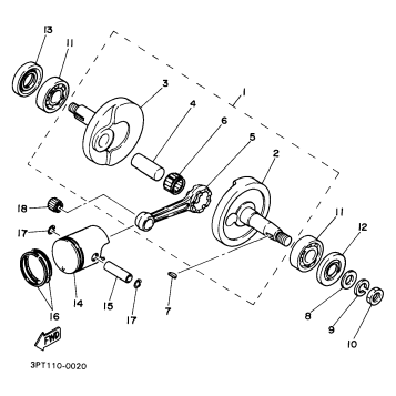 CRANKSHAFT PISTON
