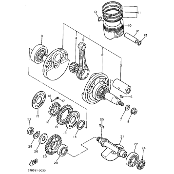 CRANKSHAFT PISTON