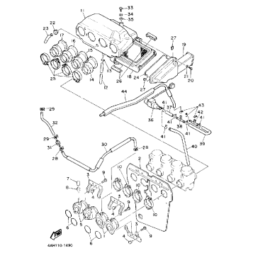 AIR FILTER CALIFORNIA MODEL ONLY