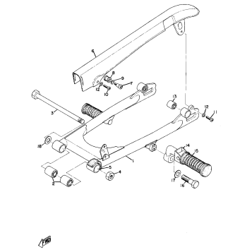 REAR ARM & CHAIN CASE
