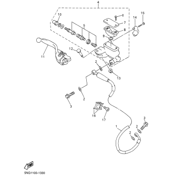 FRONT MASTER CYLINDER