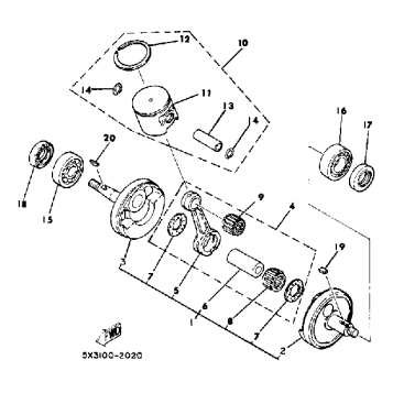 CRANKSHAFT - PISTON