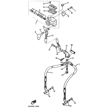 FRONT MASTER CYLINDER