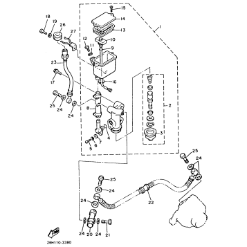 REAR MASTER CYLINDER