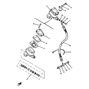 FRONT MASTER CYLINDER