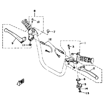 HANDLE SWITCH - LEVER LB50PG