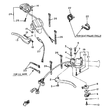 HANDLE SWITCH - LEVER