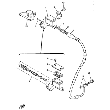 FRONT MASTER CYLINDER