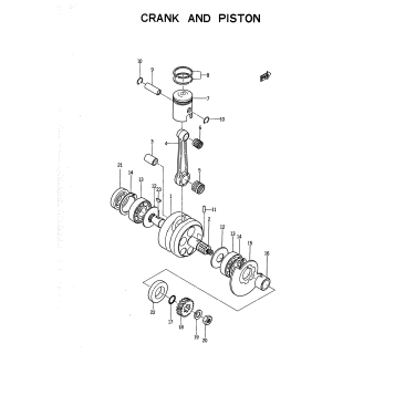 CRANK - PISTON