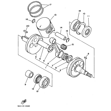 CRANKSHAFT - PISTON