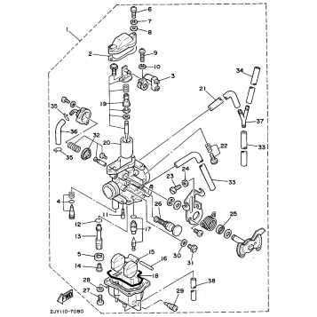 CARBURETOR CALIFORNIA ONLY