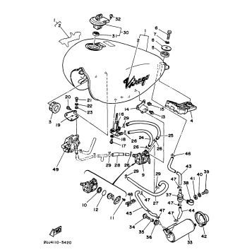 FUEL TANK CALIFORNIA ONLY