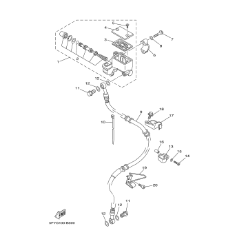 FRONT MASTER CYLINDER