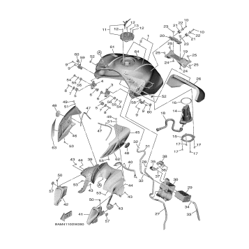 FUEL TANK 2 (FOR CAL)