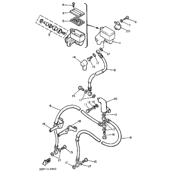 FRONT MASTER CYLINDER