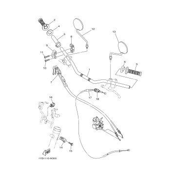 STEERING HANDLE & CABLE