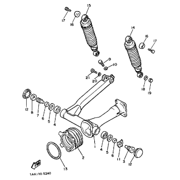 SWING ARM SUSPENSION