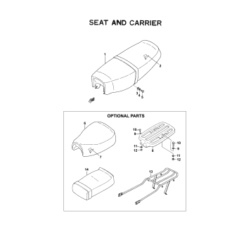 SEAT AND CARRIER